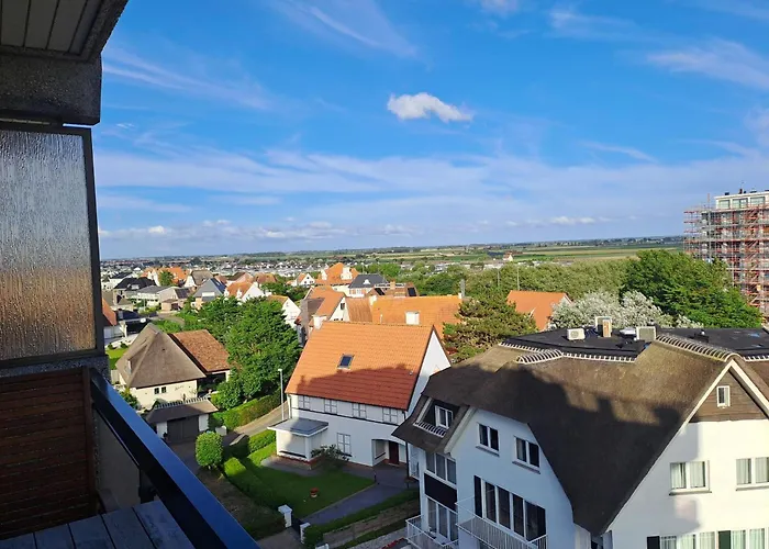 Enjoy Zee En Uitzicht Op Hinterland Westende
